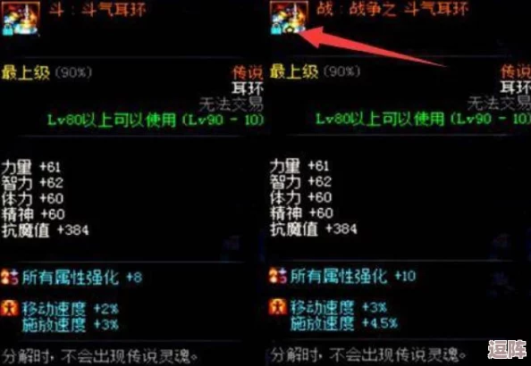 《地下城与勇士》玩家必看：神话耳环选择指南，揭秘最适合你的强化之路！